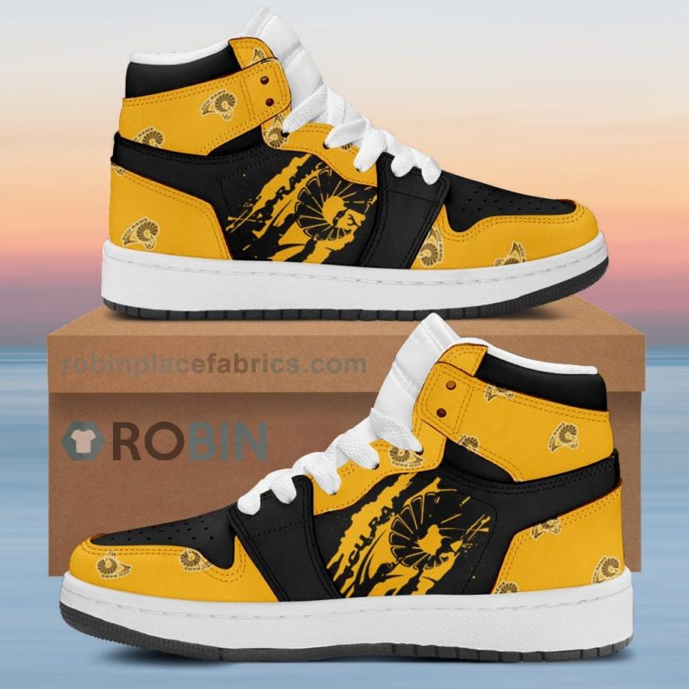 Virginia Commonwealth Rams Air Sneakers 1 – Scrath Style NCAA AJ1 Sneakers