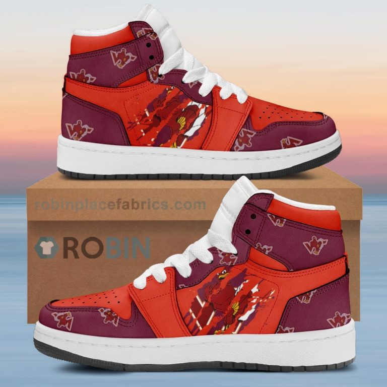 Virginia Tech Hokies Air Sneakers 1 – Scrath Style NCAA AJ1 Sneakers