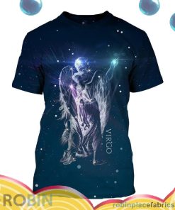 virgo zodiac all over print aop shirt t shirt 9zLln
