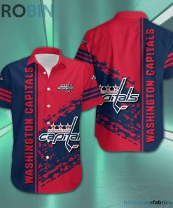 Washington Capitals – NHL Short Sleeve Button Down Hawaiian Shirt Washington Capitals – NHL Short Sleeve Button Down Hawaiian Shirt