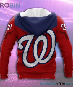 Washington Nationals All Over Print 3D Hoodie Drinking Style – MLB