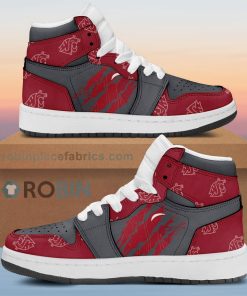 Washington State Cougars Air Sneakers 1 – Scrath Style NCAA AJ1 Sneakers Washington State Cougars Air Sneakers 1 – Scrath Style NCAA AJ1 Sneakers