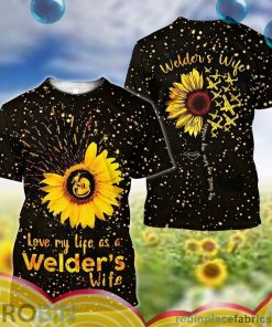 welder wife all over print aop shirt t shirt KtGlg
