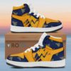 west virginia mountaineers air sneakers 1 scrath style ncaa aj1 sneakers 17 1qnYX