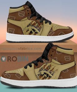 Western Michigan Broncos Air Sneakers 1 – Scrath Style NCAA AJ1 Sneakers Western Michigan Broncos Air Sneakers 1 – Scrath Style NCAA AJ1 Sneakers