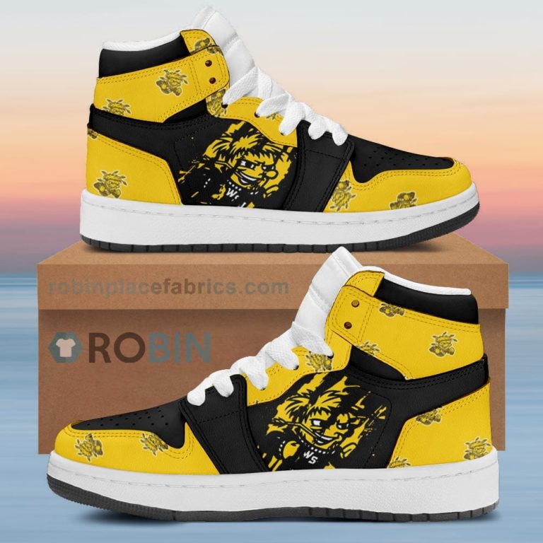 Wichita State Shockers Air Sneakers 1 – Scrath Style NCAA AJ1 Sneakers