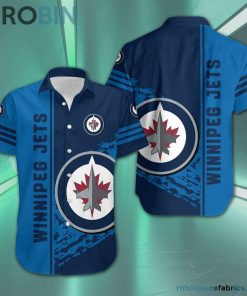 Winnipeg Jets – NHL Short Sleeve Button Down Hawaiian Shirt