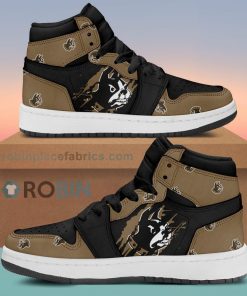 Wofford Terriers Air Sneakers 1 – Scrath Style NCAA AJ1 Sneakers
