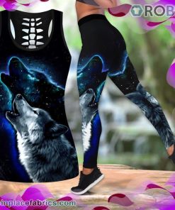 Wolf #5 Tank Top Legging Set