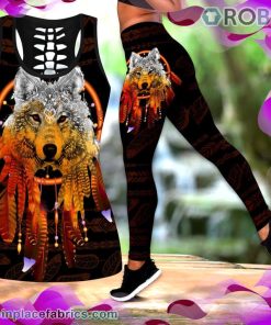 Wolf Dreamcatcher Tank Top Legging Set