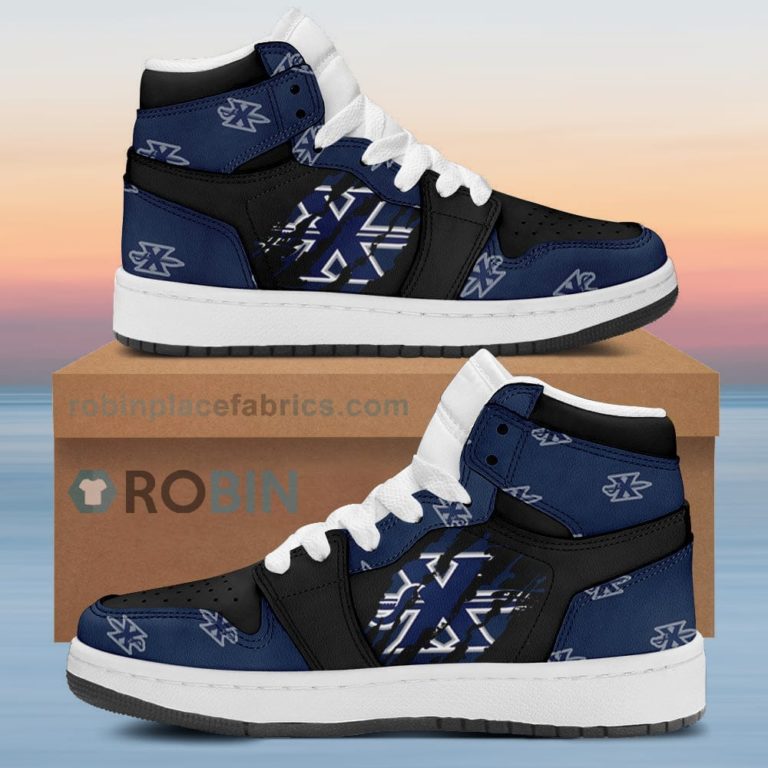 Xavier Musketeers Air Sneakers 1 – Scrath Style NCAA AJ1 Sneakers