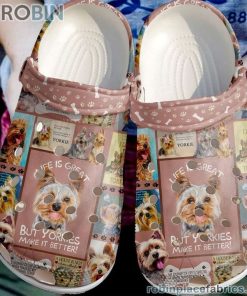 Yorkies Lover RBPL22 Crocs Crocband Clog 3D Crocs Print Full