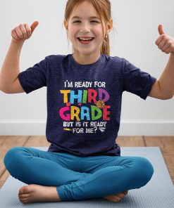yout t shirt navy im ready for 3rd grade back to school first day of school vEfaY