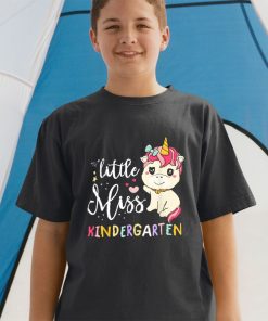 First Day Of School Shirt For Girls Little Miss Kindergarten T-shirt & Raglan for Kid First Day Of School Shirt For Girls Little Miss Kindergarten T-shirt & Raglan for Kid