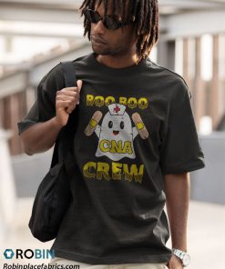 a t shirt black boo boo crew cute nurse halloween cna nurse xewzbi