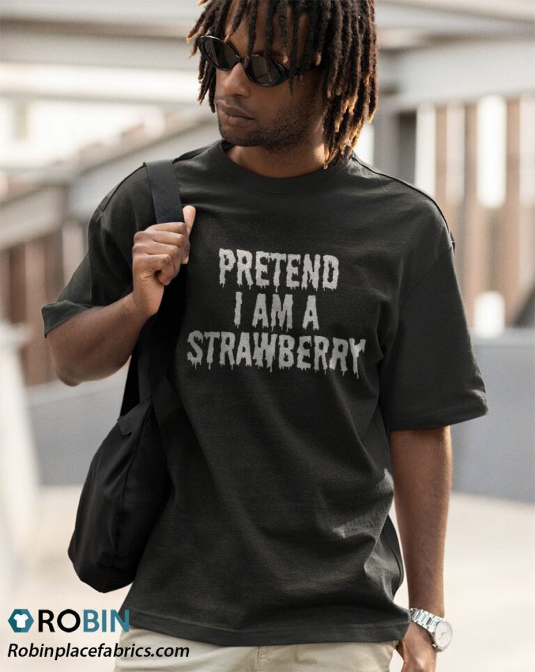 Pretend I’m A Strawberry Funny Halloween Shirt