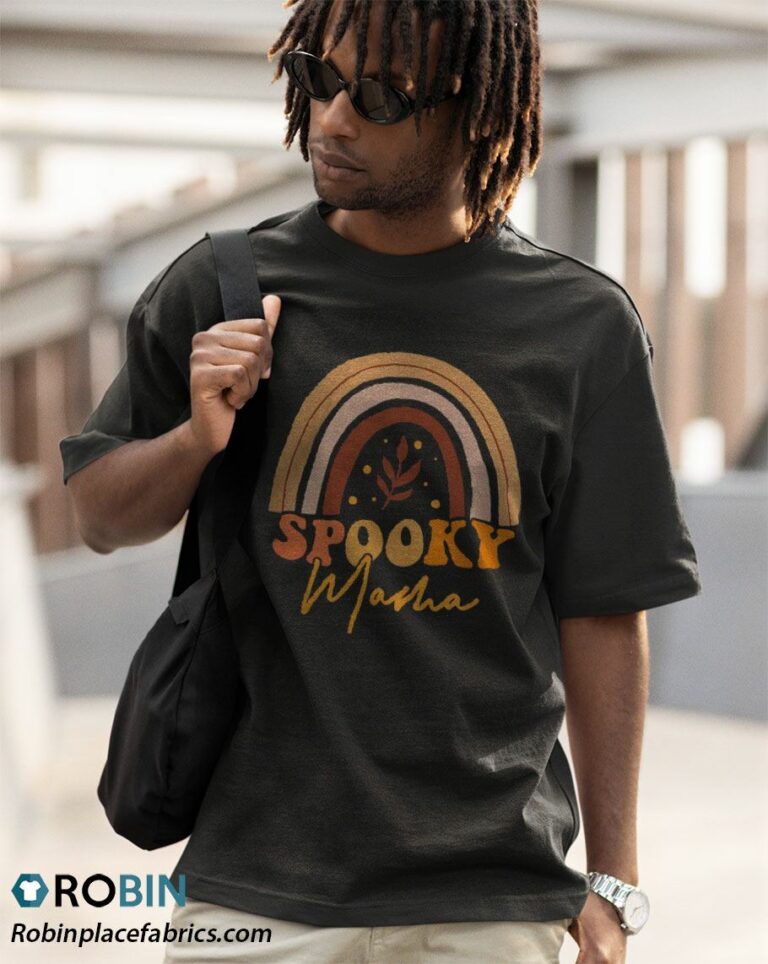 Spooky Mama Rainbow Halloween Shirt