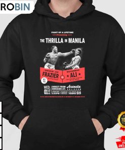 ali vs frazier thrilla in manila muhammad ali hoodie aymtlr