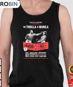 ali vs frazier thrilla in manila muhammad ali men tanktop rnnoab