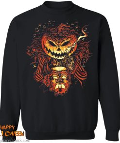 Alternative Universe Scary Pumpkin Head Lantern Halloween Shirt