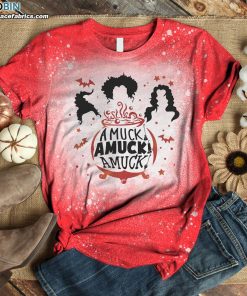 Amuck Amuck Funny Sanderson Sisters Bleached T-Shirt – Hocus Pocus Bleach Shirt Amuck Amuck Funny Sanderson Sisters Bleached T-Shirt – Hocus Pocus Bleach Shirt