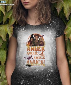 amuck amuck sanderson sisters funny bleached t shirt hocus pocus bleach shirt 1 kxpIM