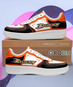 Anaheim Ducks Air Sneakers Custom NAF Shoes Anaheim Ducks Air Sneakers Custom NAF Shoes