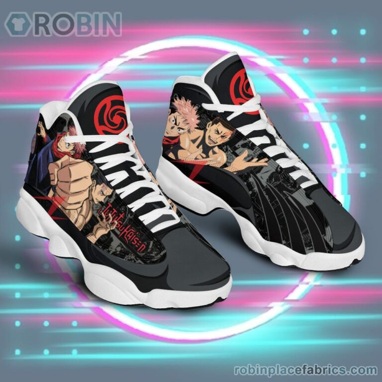 Anime Shoes Aoi Todo x Itadori Yuri Air Jordan 13 Jujutsu Kaisen