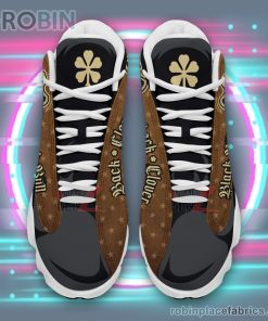 Anime Shoes Back Clover Black Bull Air Jordan 13 Anime Shoes Back Clover Black Bull Air Jordan 13