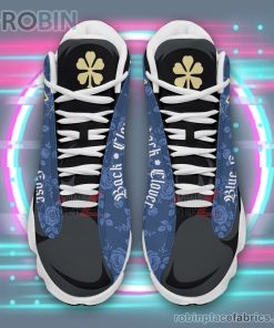 Anime Shoes Back Clover Blue Rose Air Jordan 13 Anime Shoes Back Clover Blue Rose Air Jordan 13