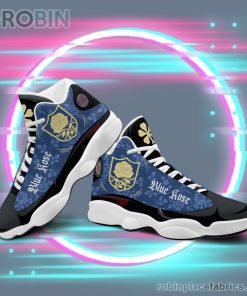 anime shoes back clover blue rose air jordan 13 449 u4ErQ
