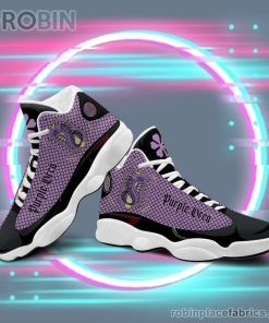 anime shoes back clover purple orca air jordan 13 444 D4nJ9