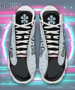 Anime Shoes Back Clover Silver Eagle Air Jordan 13 Anime Shoes Back Clover Silver Eagle Air Jordan 13