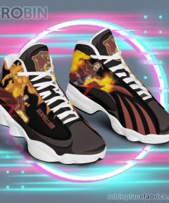 anime shoes black clover air jordan 13 sneakers fuegoleon vermillion black bull 137 cYPDJ
