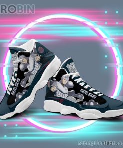 anime shoes black clover air jordan 13 sneakers nozel silvacustom anime shoes 439 com1U