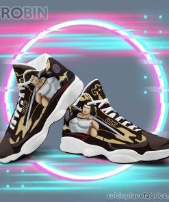 anime shoes black clover air jordan 13 sneakers yami sukehiro black bull 438 7pcjI