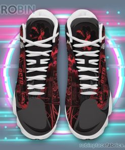 Anime Shoes Black Clover Asta Air Jordan 13 Sneakers