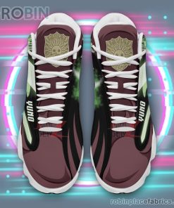 Anime Shoes Black Clover Yuno Air Jordan 13 Sneakers