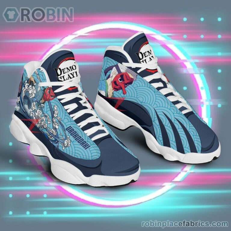 Anime Shoes Demon Slayer JD 13 Sneakers Sakonji Urokodaki Air Jordan 13