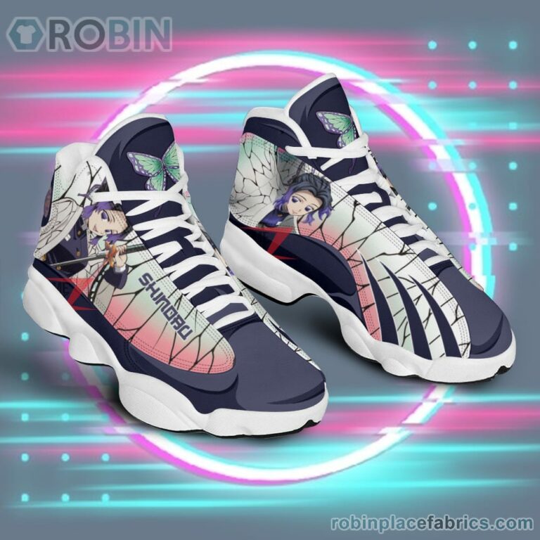 Anime Shoes Demon Slayer JD13 Sneakers Kokushibou - RobinPlaceFabrics