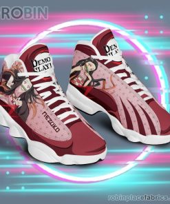 anime shoes demon slayer jd13 sneakers nezuko jordan 13 sneakers 108 eyZzK