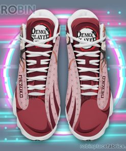 Anime Shoes Demon Slayer JD13 Sneakers Nezuko Jordan 13 Sneakers