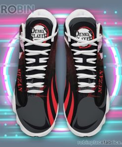 Anime Shoes Demon Slayer Muzan Air Jordan 13 Sneakers