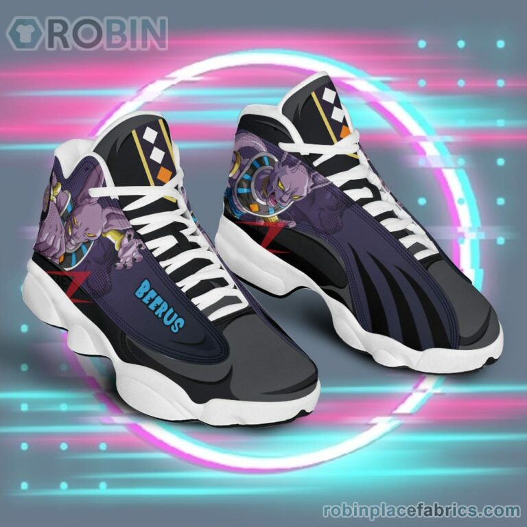 Anime Shoes Dragon Ball Beerus Air Jordan 13 Sneakers