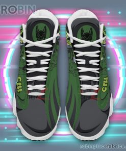Anime Shoes Dragon Ball Cell Air Jordan 13 Sneakers