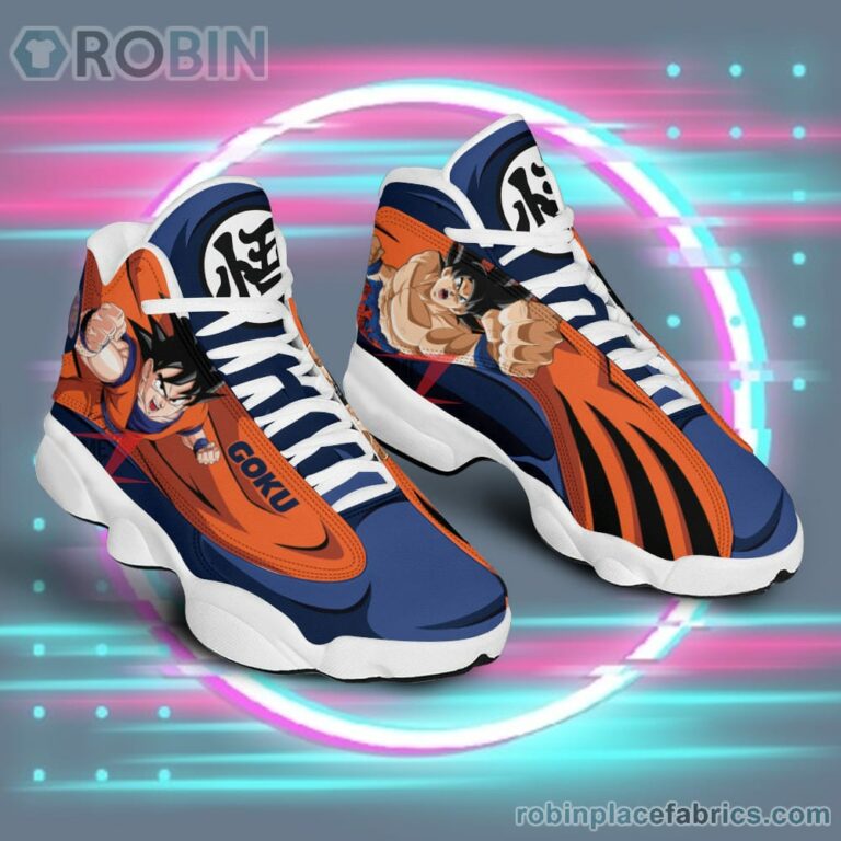 Anime Shoes Dragon Ball Goku Air Jordan 13 Sneakers