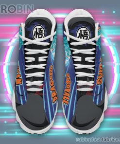 anime shoes dragon ball goku super saiyan blue air jordan 13 sneakers 253 FQzGr