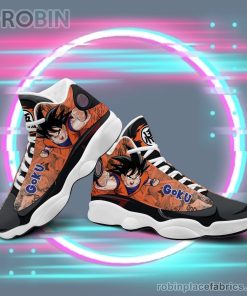Anime Shoes Dragon Ball Guku God Air Jordan 13 Sneakers