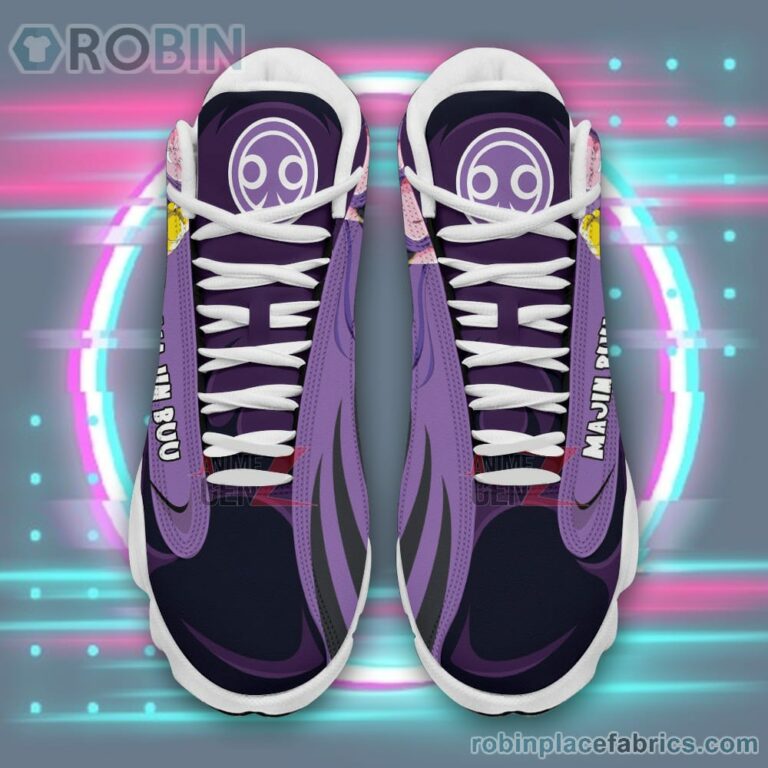 Anime Shoes Dragon Ball Majin buu Air Jordan 13 Sneakers