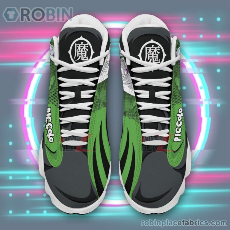 Anime Shoes Dragon Ball Piccolo Air Jordan 13 Sneakers